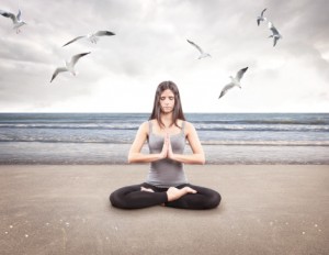 practicing yoga for the magic of flow